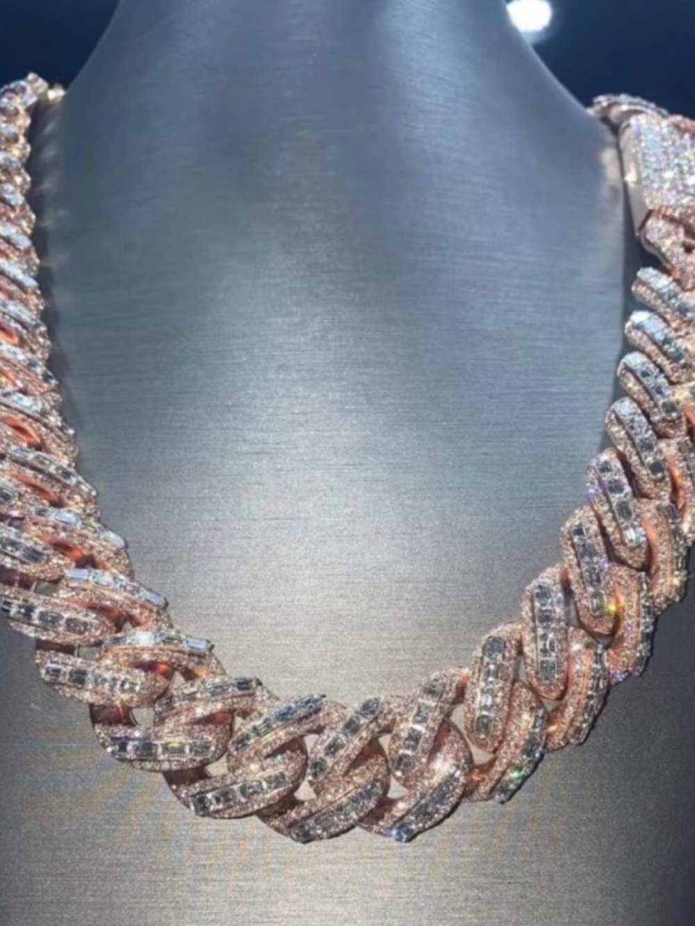 Rose Gold baguette